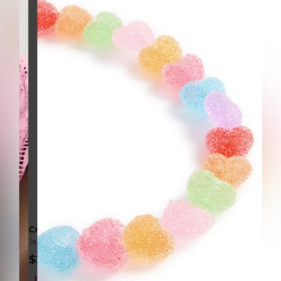 Carolina Herrera Jelly Heart 18kt gold-plated necklace